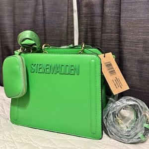 STEVE MADDEN EVELYN GREEN BAG